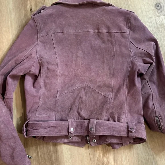 Blank NYC Lavender Leather Jacket - Picture 6 of 7